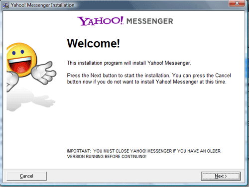 How to install Yahoo Messenger 9 offline – TechZilo